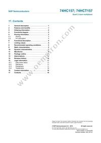 74HC157N Datasheet Page 19