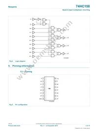 74HC158D Datasheet Page 3