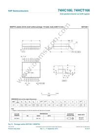 74HC166N Datasheet Page 16