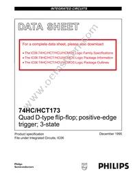 74HC173N Datasheet Page 2