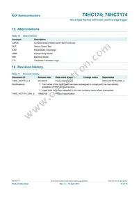 74HC174N Datasheet Page 15