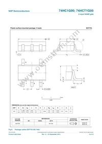 74HC1G00GW Datasheet Page 9