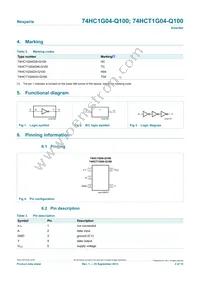 74HC1G04GW-Q100H Datasheet Page 2