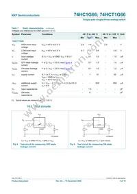 74HC1G66GW Datasheet Page 6