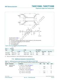 74HC1G66GW Datasheet Page 11