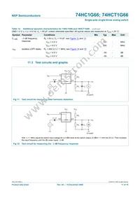 74HC1G66GW Datasheet Page 12