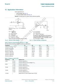 74HC1GU04GV-Q100 Datasheet Page 7