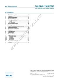 74HC240N Datasheet Page 18