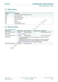 74HC244BQ-Q100 Datasheet Page 13