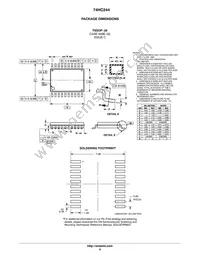 74HC244DTR2G Datasheet Page 6