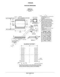 74HC245DTR2G Datasheet Page 7