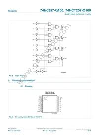 74HC257PW-Q100J Datasheet Page 3