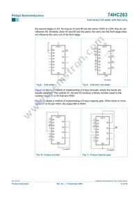 74HC283D/AUJ Datasheet Page 13
