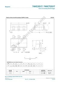 74HC2G17GV Datasheet Page 15