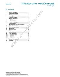 74HC2G34GV-Q100H Datasheet Page 15