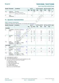 74HC2G86GD Datasheet Page 5