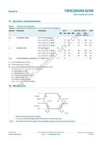 74HC2GU04GW-Q100H Datasheet Page 6