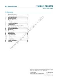 74HC32N Datasheet Page 17