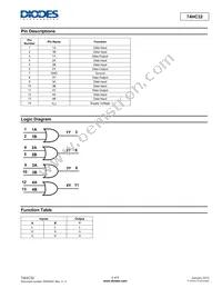 74HC32S14-13 Datasheet Page 2