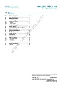 74HC365N Datasheet Page 21