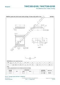 74HC366D-Q100 Datasheet Page 15