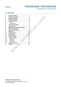 74HC366D-Q100 Datasheet Page 19