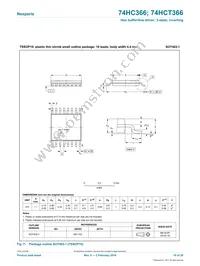 74HC366PW Datasheet Page 16