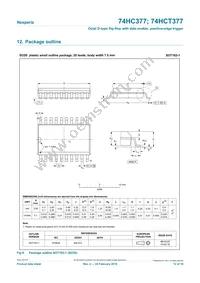 74HC377DB Datasheet Page 12