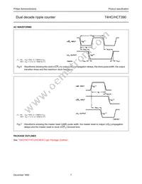 74HC390N Datasheet Page 7