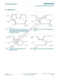 74HC40103DB Datasheet Page 15