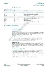 74HC40105D Datasheet Page 4
