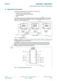 74HC4017DB Datasheet Page 14