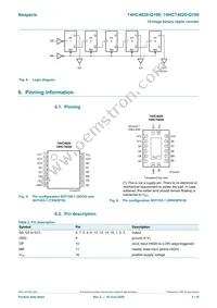 74HC4020BQ-Q100X Datasheet Page 3