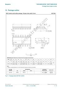 74HC4020BQ-Q100X Datasheet Page 11