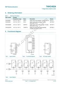 74HC4024N Datasheet Page 2