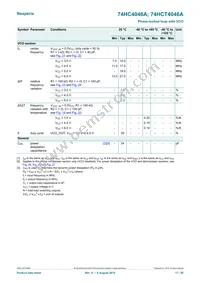 74HC4046AD/AUJ Datasheet Page 17