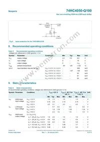 74HC4050D-Q100J Datasheet Page 4