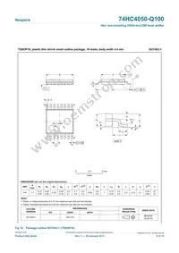 74HC4050D-Q100J Datasheet Page 9