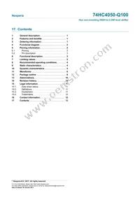 74HC4050D-Q100J Datasheet Page 13