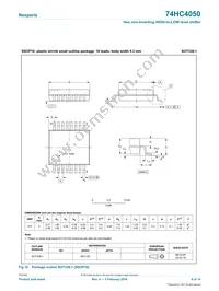 74HC4050DB Datasheet Page 9