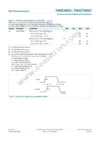 74HC4051N Datasheet Page 18