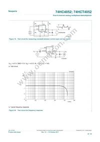 74HC4052PW/AUJ Datasheet Page 20