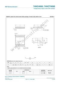 74HC4060N Datasheet Page 21