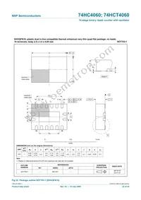 74HC4060N Datasheet Page 22