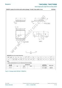 74HC4066PW/AUJ Datasheet Page 17