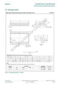 74HC4067D-Q100J Datasheet Page 20