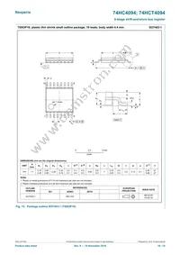 74HC4094D/AUJ Datasheet Page 16