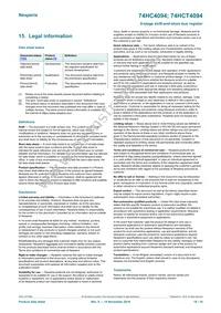 74HC4094D/AUJ Datasheet Page 18