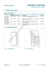 74HC4094N Datasheet Page 2
