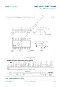 74HC4094N Datasheet Page 17